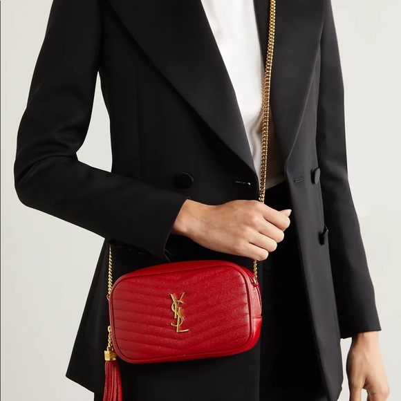 YSL Saint Laurent Mini Lou Camera Bag Purse - Picture 3 of 3